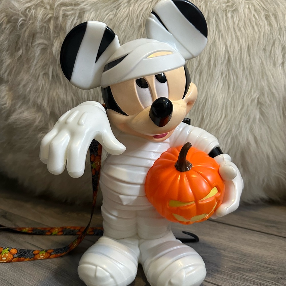NEW/Disney Parks Halloween Mickey Mouse Mummy Popcorn Bucket 2021 LimitedEdition